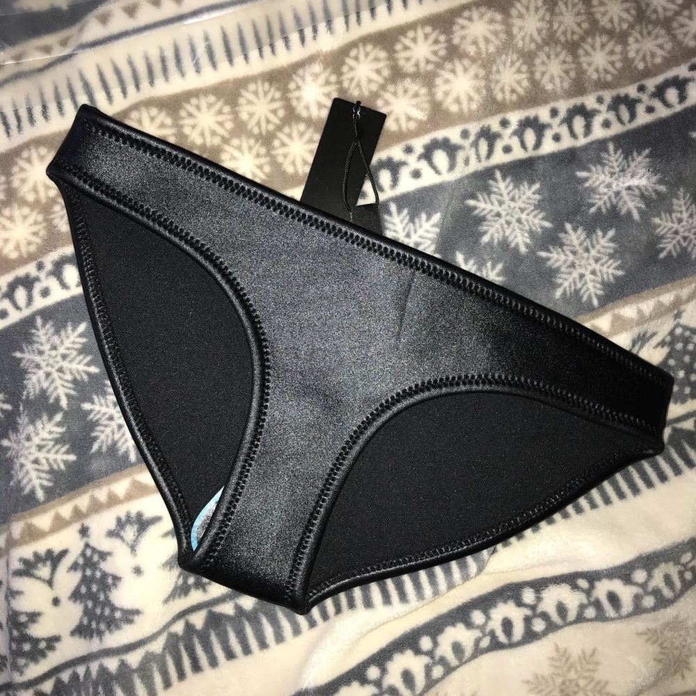 Black swim bottoms